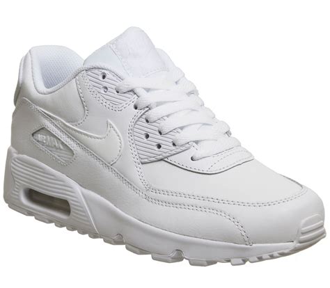 nike air max damen weiß leder|nike air max 90 women.